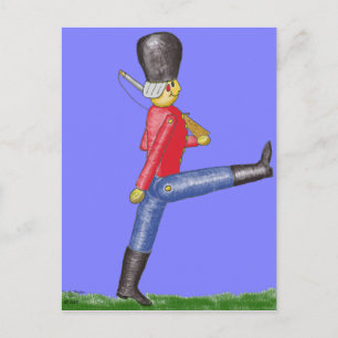 Leksak Soldier Postcard Vykort