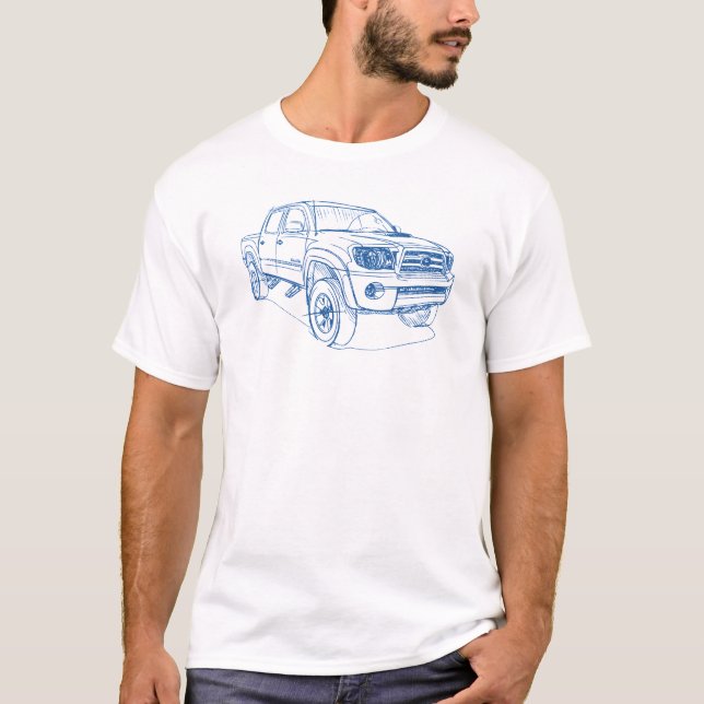 Leksak Tacoma 2005 Tee Shirt (Framsida)