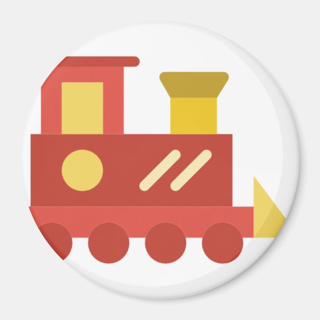 leksak tåg magnet (Framsidan)