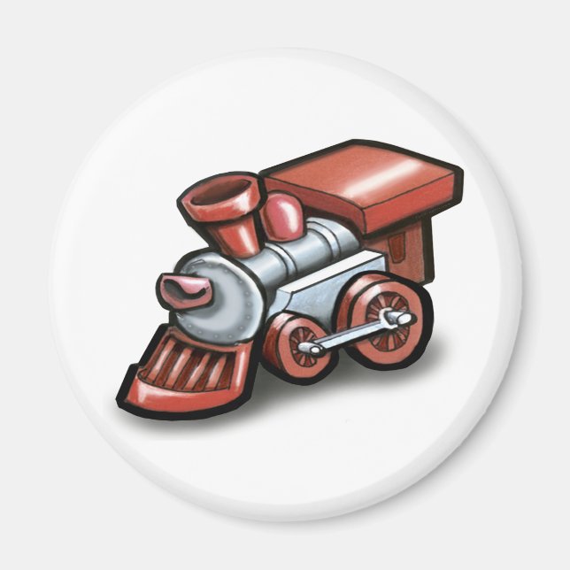 Leksak Tåg Magnet (Framsidan)
