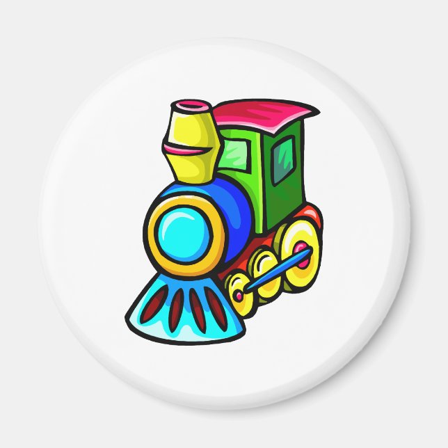 Leksak Tåg Magnet (Framsidan)