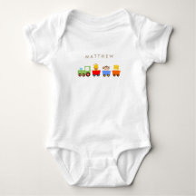 Leksak Tåg Personlig Baby Onsie