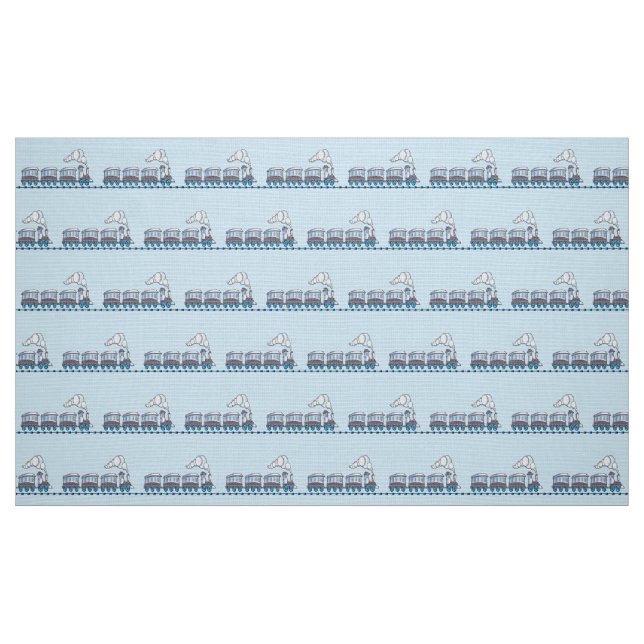 Leksak Tåg Tyg (Fat Quarter)