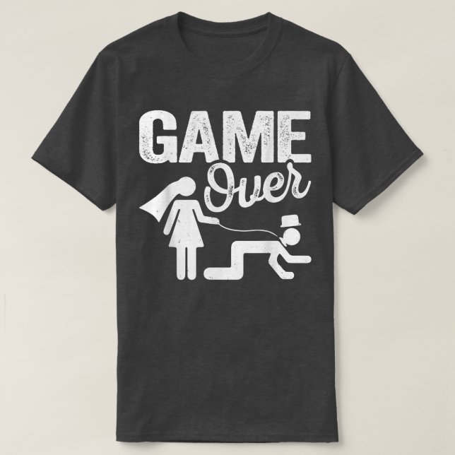 Leksaker på Bröllop Cute Bride Groom, gift M T Shirt (Design framsida)