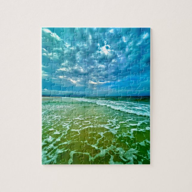 leksaker, spel, Destin Florida Pussel (Vertikal)