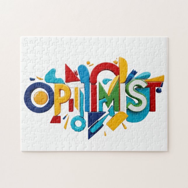 Leksaker & Spel Pussel Optimist Present (Horisontell)