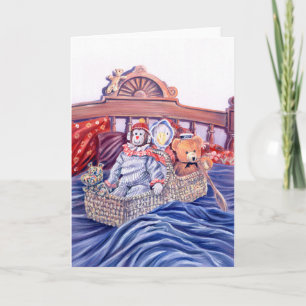 Leksaker till Sea Hälsning Card Kort