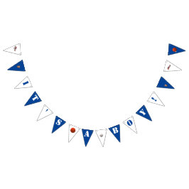 Leksaker tyckte att det var en pojke! Bunting Flag Vimplar