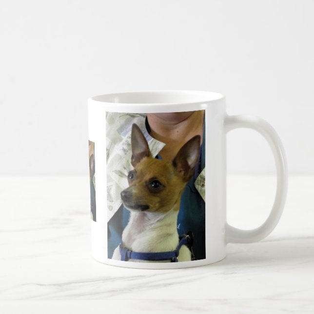 Leksakfoxterrier Kaffemugg (Höger)