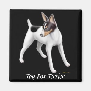 Leksakfoxterriermagnet Magnet