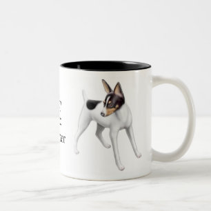 Leksakfoxterriermugg Två-Tonad Mugg