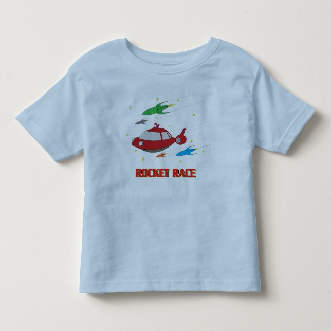Leksakrakettävling Tee Shirt (Framsida)