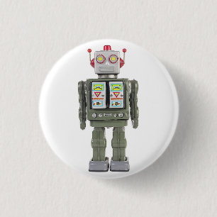 Leksakrobot Knapp