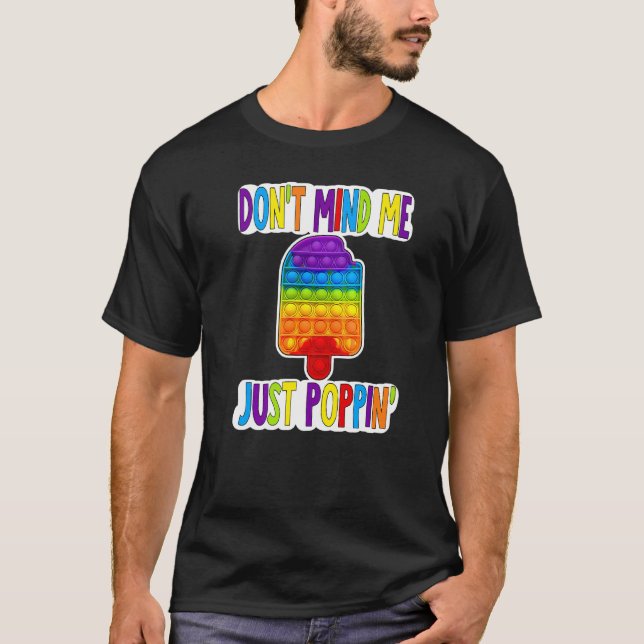 Leksaks ångest Autism Stress Adhd Fidget Söt Säg T Shirt (Framsida)