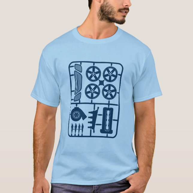 LEKSAKSATS 9-5-AERO-04_blue T Shirt (Framsida)