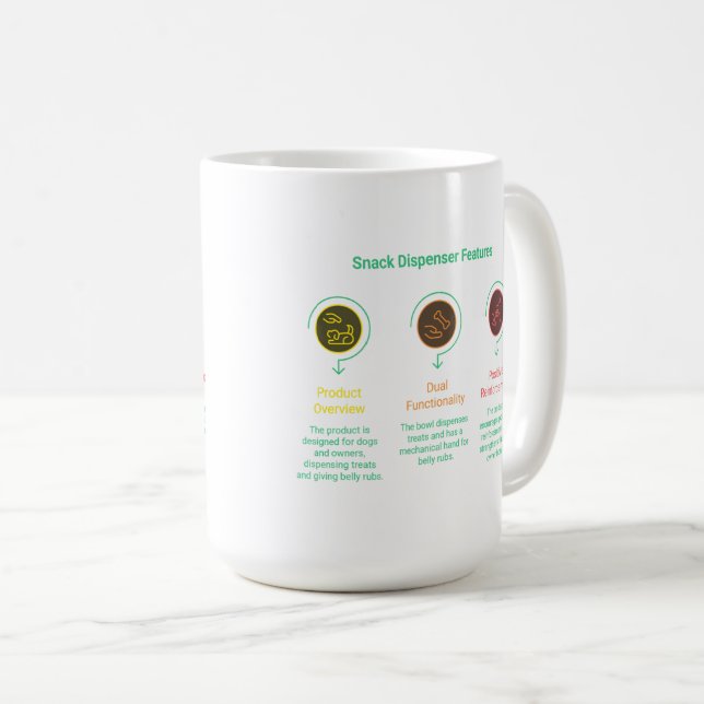 Leksaksautomat & Bukmassage Expert Rolig Hundägare Kaffemugg (Framsida höger)