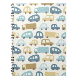 Leksaksbilar & Lastbilar | Dammtor Blue Beige Anteckningsbok