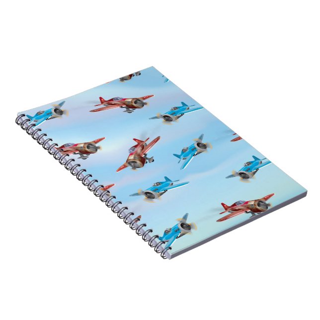 Leksaksflygplan Anteckningsbok (Högra Sidan)