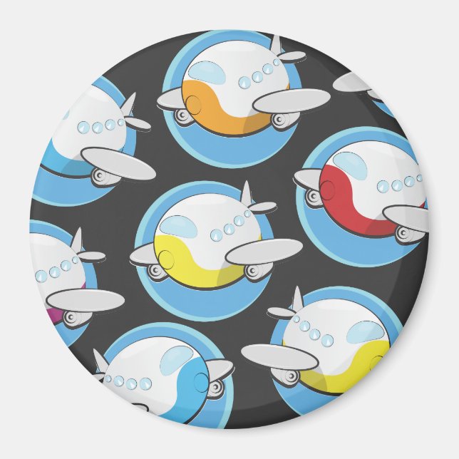 Leksaksflygplan Magnet (Framsidan)