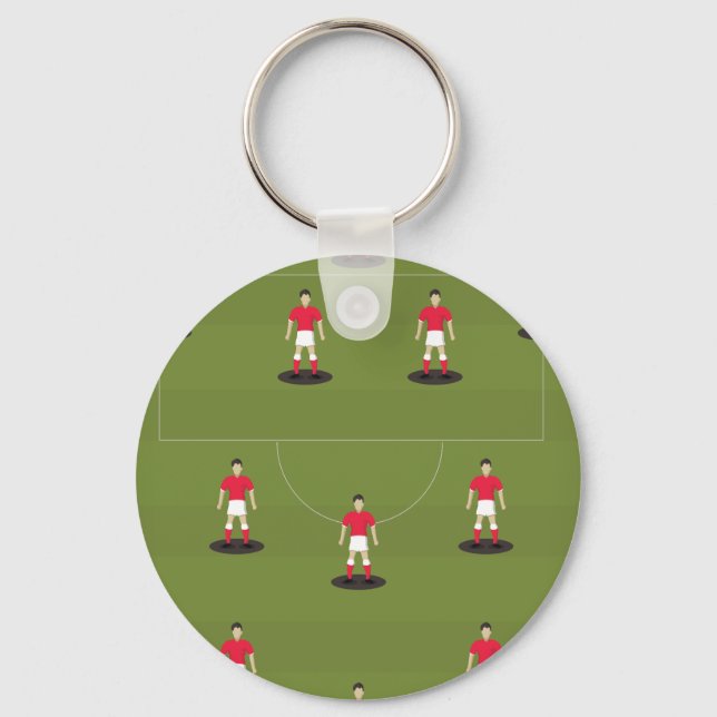 Leksaksfotbollslag Nyckelring (Framsida)
