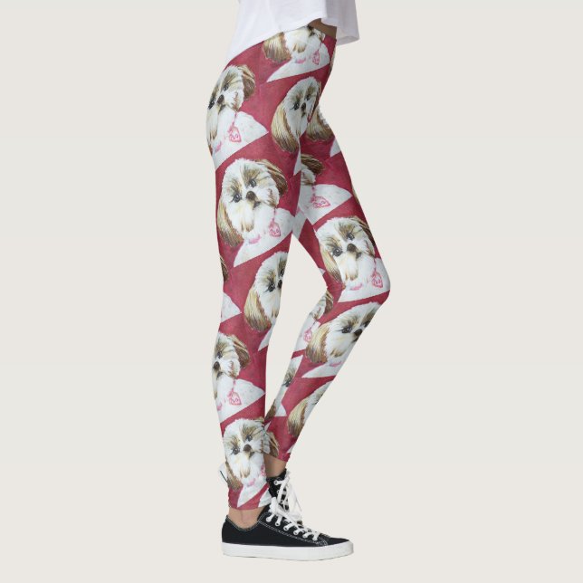 LEKSAKSHIH TZU BLANDNING LEGGINGS (Höger)