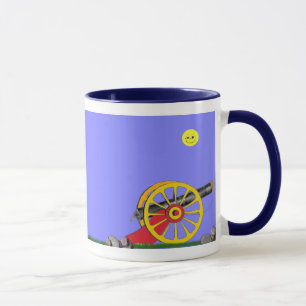 Leksaksoldat och leksakkanon… Mug. Mugg