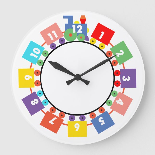 Leksaktåg Stor Klocka (Framsida)