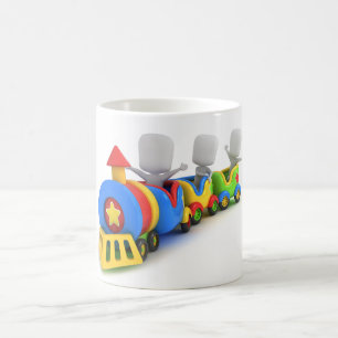 Leksaktågmugg Kaffemugg