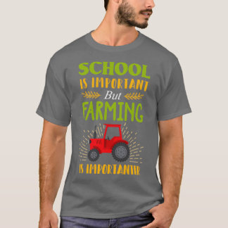 Lekskolan är viktig för uppfödningen Importanter F T Shirt