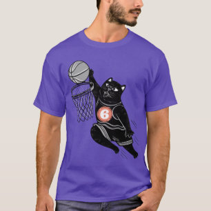 lekt basketkatt t shirt