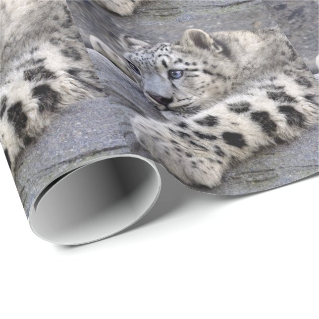 Lekte alla slå in ut papper presentpapper (Rullad Hörn)