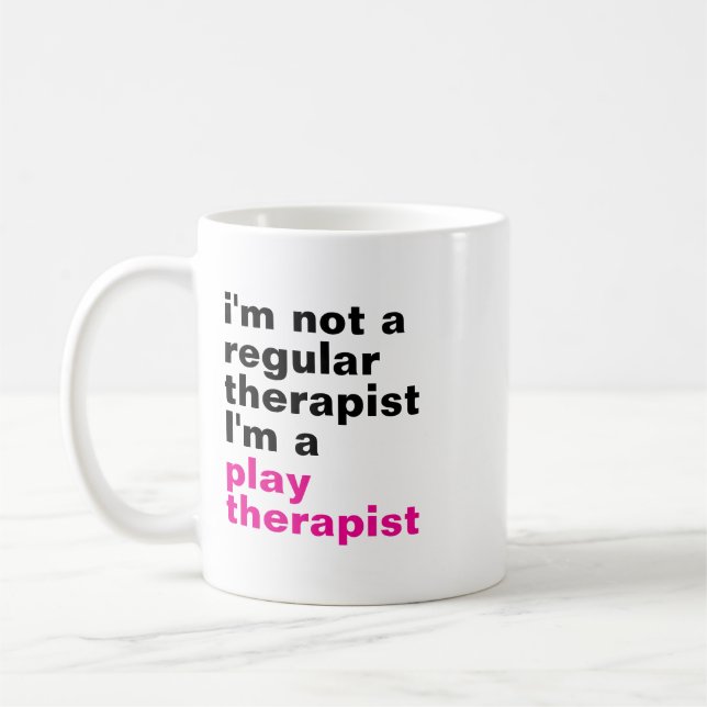 Lekterapeut Mugg, Lekterapeut Present, Barn Den Kaffemugg (Vänster)