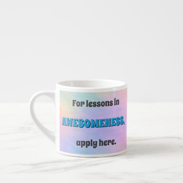 Lektioner i fantastiskhet espressomugg (Vänster)
