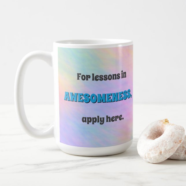 Lektioner i fantastiskhet kaffemugg (Med munk)