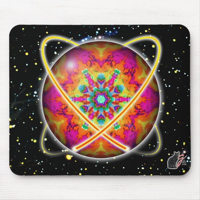 Lektron Orbz Kaleid Mouse Pad Musmatta (Framsidan)