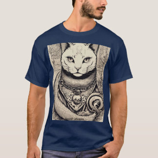 Lekvippare: Kryptisk symboler i Black & Whi T Shirt