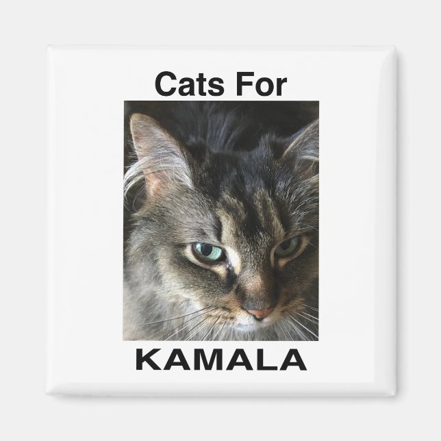 Lelo Cats for Kamala Magnet (Framsidan)