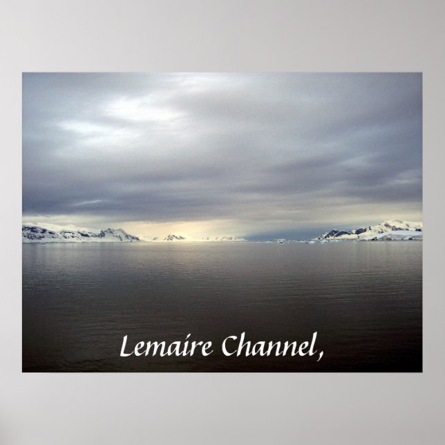 Lemaire Channel, Antarctica - Poster (Framsidan)
