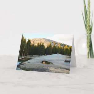 Lembert Dome in Tuolumne Meadows, Yosemite, CA Kort