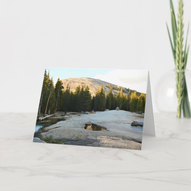 Lembert Dome in Tuolumne Meadows, Yosemite, CA Kort (Framsida)