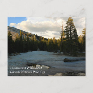 Lembert Dome in Tuolumne Meadows, Yosemite, CA Pos Vykort
