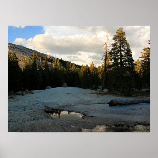 Lembert Dome in Tuolumne Meadows, Yosemite, CA Poster (Framsidan)