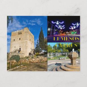 Lemessos Limassol Cyprus vycard Vykort