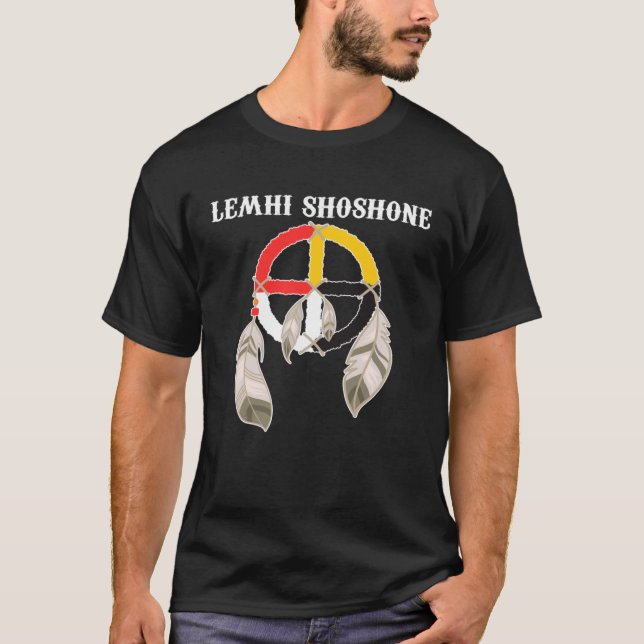 Lemhi Shoshone People Native Indian 1 T Shirt (Framsida)