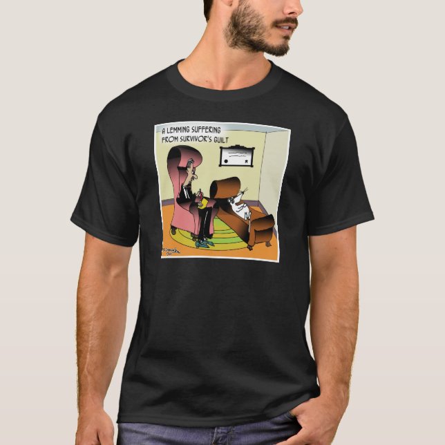 Lemmingöverlevandeskuld T-shirt (Framsida)
