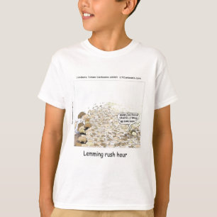 Lemmings Rushtid Roligt Tee Shirt