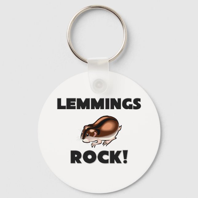 Lemmings Sten Nyckelring (Framsida)