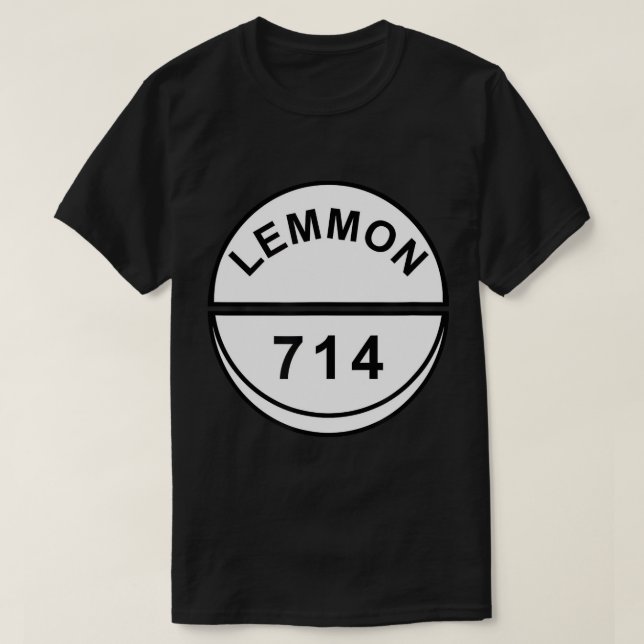 Lemmon 714 Quaaludes Pill Lude T-Shirt T-Shirt (Design framsida)