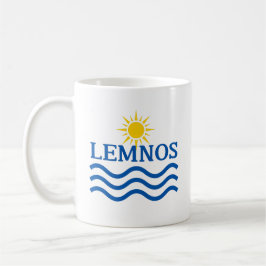 LEMNOS Grekland, Sol Vågar Kaffemugg