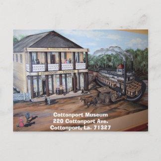 Lemoine Hall, Cottonport Museum220 Cottonport A.. Vykort